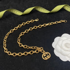 Gucci Textured Double G Pendant Necklace – Luxury Designer Jewelry – product image 2