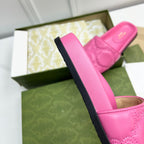 Gucci Trendy Embossed Flat Slippers – slippers product image 16