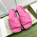 Gucci Trendy Embossed Flat Slippers – slippers product image 3