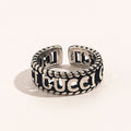 Gucci Vintage Cutout Open Ring – Luxury Designer Jewelry – product image 1