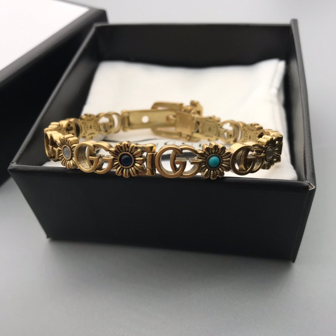 Gucci Vintage Daisy Strap Bracelet – Luxury Jewelry – product image 10