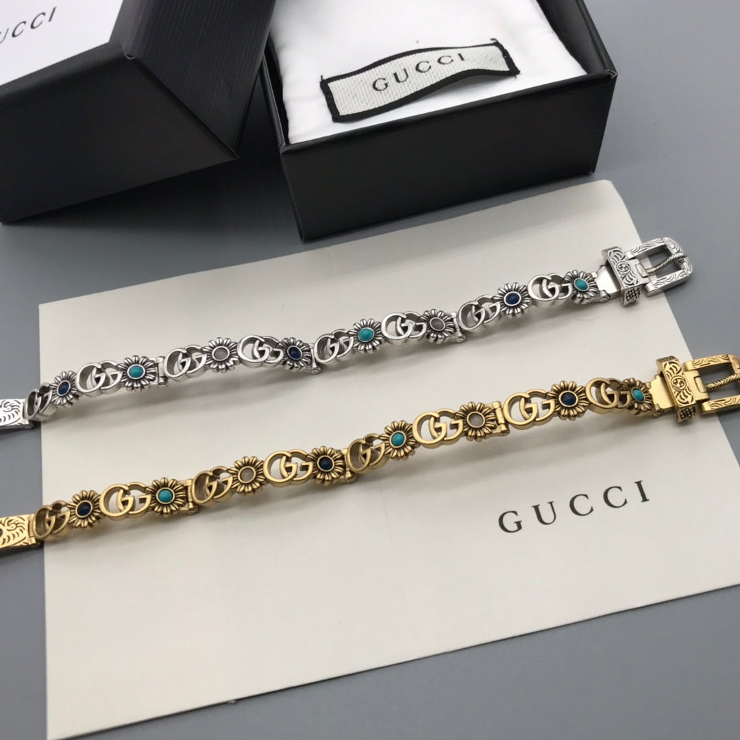 Gucci Vintage Daisy Strap Bracelet – Luxury Jewelry – product image 12
