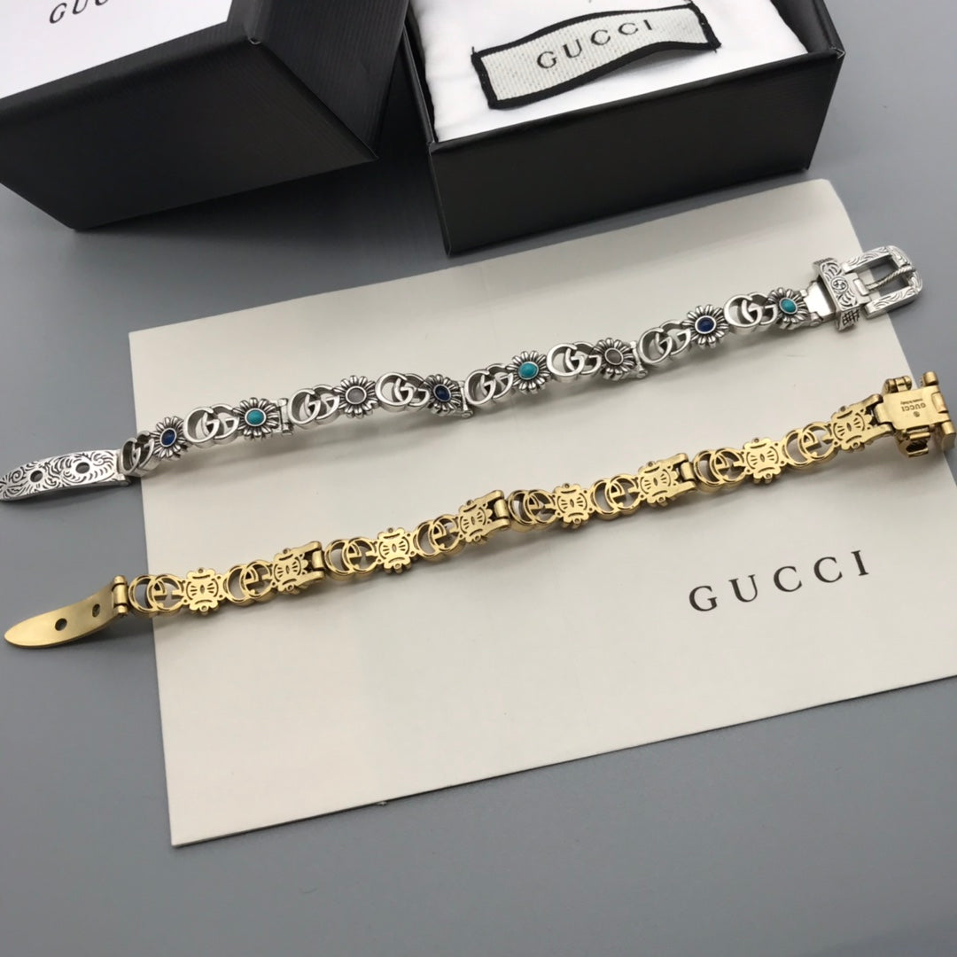 Gucci Vintage Daisy Strap Bracelet – Luxury Jewelry – product image 13