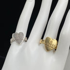 Gucci Vintage Heart Open Ring – Luxury Designer Jewelry – product image 8