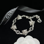 Gucci Vintage Tiger Head Monogram Bracelet – Luxury Jewelry – product image 10