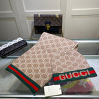 Gucci Wool Classic Monogram Jacquard Scarf Hat Set for Women – product image 10