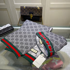 Gucci Wool Classic Monogram Jacquard Scarf Hat Set for Women – product image 23