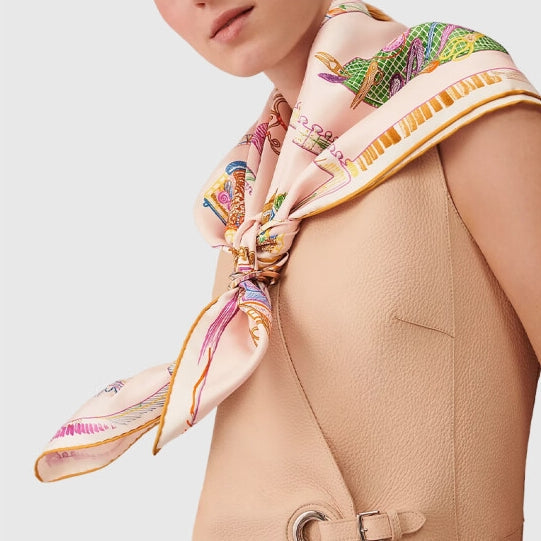 Hermès 16 Horses Prismatic Square 50CM Silk Scarf for Women – product image 7