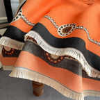 Hermès Cashmere H Horse Element Jacquard Scarf for Women – product image 16
