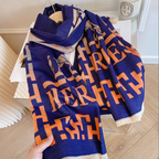 Hermès Cashmere Jacquard Scarf Shawl for Women – product image 10