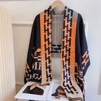 Hermès Cashmere Jacquard Scarf Shawl for Women – product image 5