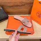 Hermès Classic Diamond H Slippers – slippers product image 10