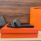 Hermès Classic Diamond H Slippers – slippers product image 8