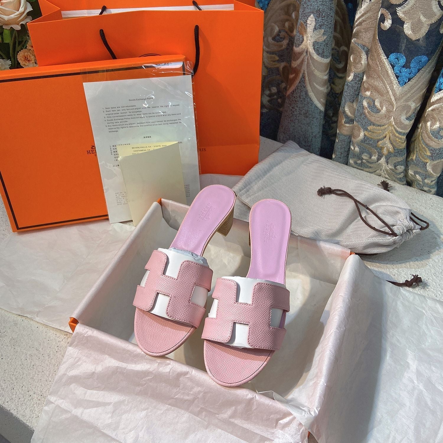 Hermès Classic H Heel Sandals – sandals product image 13