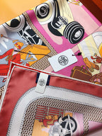 Hermès Confort en Automobile 70 Square Silk Scarf for Women – product image 11