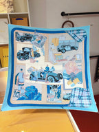Hermès Confort en Automobile 70 Square Silk Scarf for Women – product image 4