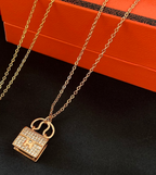 Hermès Crystal Bag Necklace – Luxury Designer Jewelry – product image 2