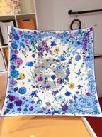 Hermès Flower World 90 Silk Scarf for Women – product image 1