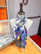 Hermès Flower World 90 Silk Scarf for Women – product image 7