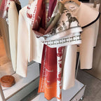 Hermès Gradient Horse Cashmere Scarf for Women – product image 4