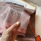 Hermès H Tencel Cotton Jacquard Scarf for Women – product image 20
