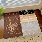 Hermès Horse Carriage Embossed Cashmere Scarf for Women – product image 15