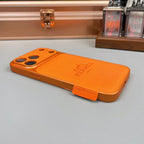 Silver Hermes iPhone 17 Pro Max Case – Luxury Hermes iPhone Case