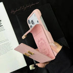 Hermès iPhone 17 Pro Max Case – Leather Hermes Phone Case With Card Holder