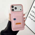 Gray Hermès iPhone 17 Pro Max Case with Card Slot – Luxury Leather Hermes Phone Case