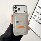 Pink Hermès iPhone 17 Pro Max Case with Card Slot – Luxury Leather Hermes Phone Case
