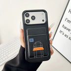 Pink Hermès iPhone 17 Pro Max Case with Card Slot – Luxury Leather Hermes Phone Case