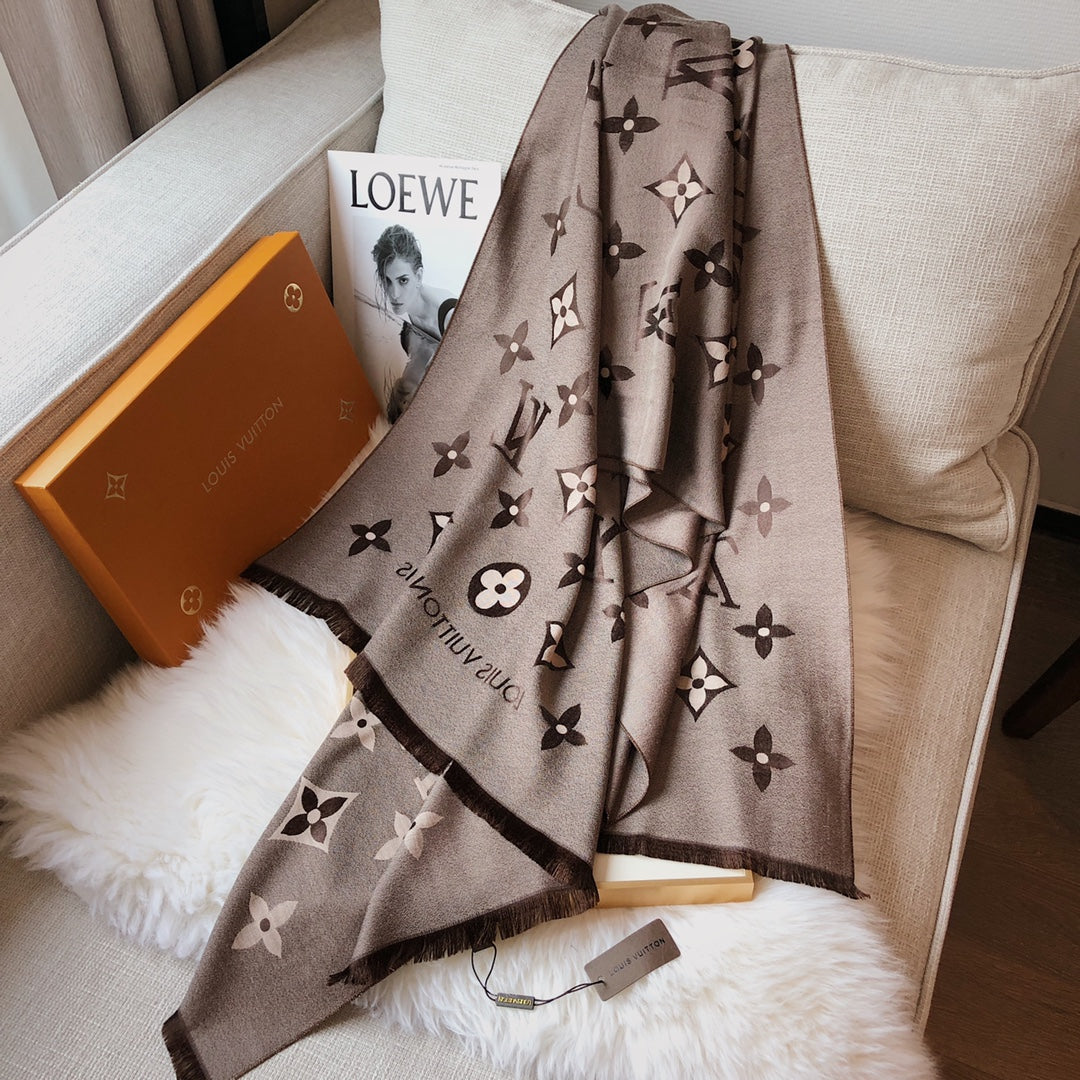 Hermès L Tencel Cotton Jacquard Scarf for Women – product image 17