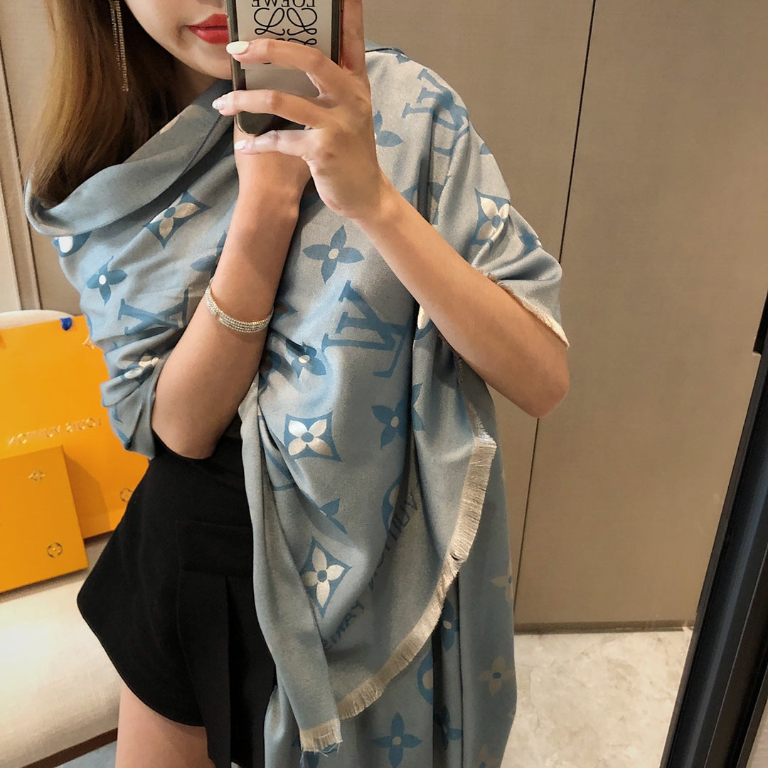 Hermès L Tencel Cotton Jacquard Scarf for Women – product image 22