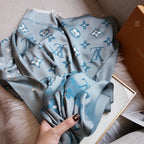 Hermès L Tencel Cotton Jacquard Scarf for Women – product image 4