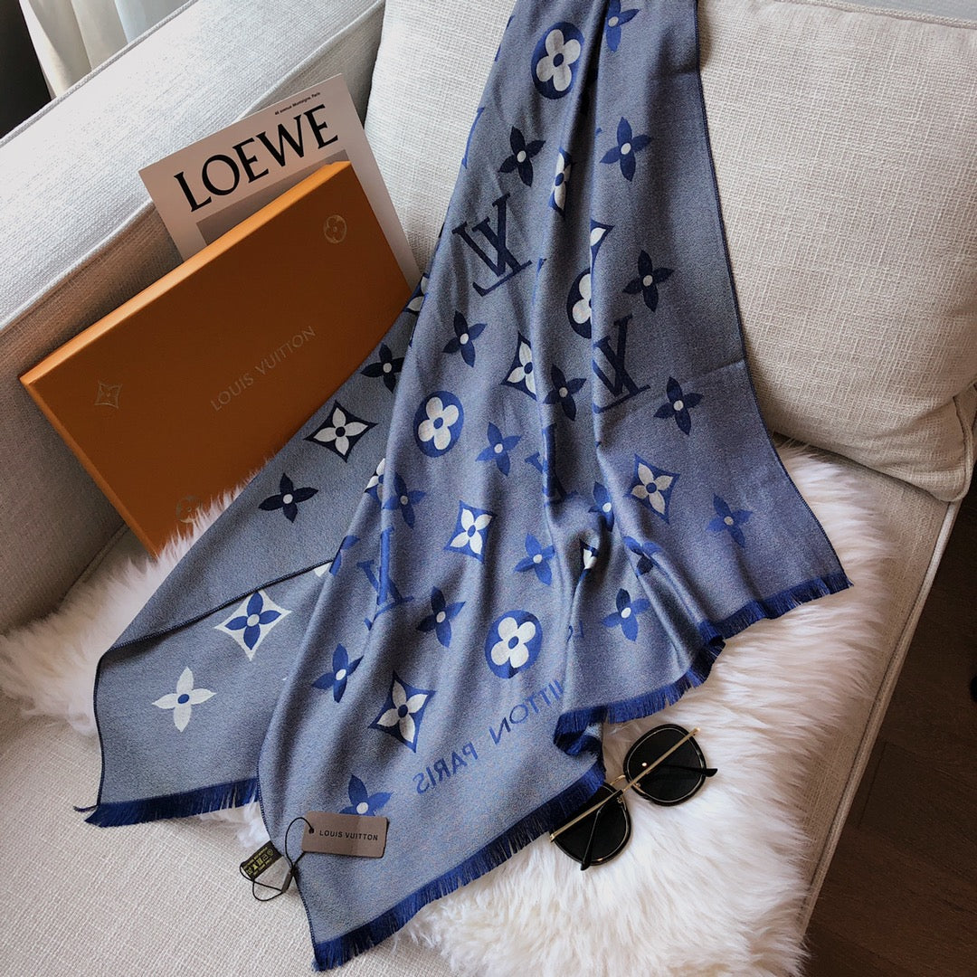 Hermès L Tencel Cotton Jacquard Scarf for Women – product image 6