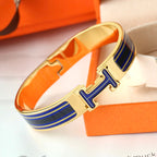 Hermès Letter Buckle Enamel Bracelet – Luxury Jewelry – product image 1