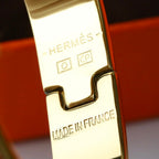 Hermès Letter Buckle Enamel Bracelet – Luxury Jewelry – product image 11