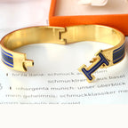 Hermès Letter Buckle Enamel Bracelet – Luxury Jewelry – product image 13
