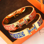 Hermès Letter Buckle Pattern Enamel Bracelet – Luxury Jewelry – product image 7