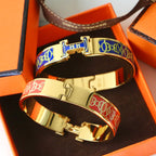 Hermès Letter Buckle Pattern Enamel Bracelet – Luxury Jewelry – product image 9
