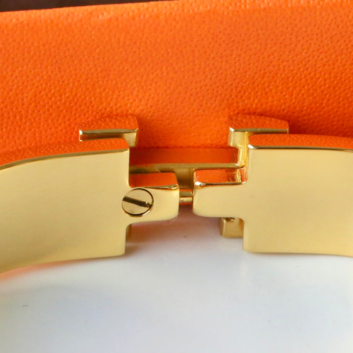 Hermès Letter Buckle Pattern Enamel Bracelet – Luxury Jewelry – product image 12