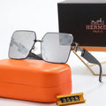 Hermès Oversized Square Metal Polarized Sunglasses for Unisex – product image 3
