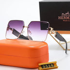 Hermès Oversized Square Metal Polarized Sunglasses for Unisex – product image 5