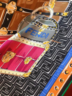 Hermès Vintage Handbag Graphic Print Silk Scarf for Women – product image 16