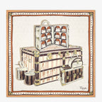 Hermès Vintage Handbag Graphic Print Silk Scarf for Women – product image 7