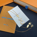 Louis Vuitton 3 Flower Necklace – Luxury Designer Jewelry – product image 5