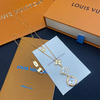 Louis Vuitton 3 Flower Necklace – Luxury Designer Jewelry – product image 6