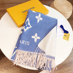 Louis Vuitton 6-color Four-leaf Clover Rabbit Cashmere Shawl Scarf for Women – product image 18