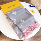 Louis Vuitton 6-color Four-leaf Clover Rabbit Cashmere Shawl Scarf for Women – product image 19