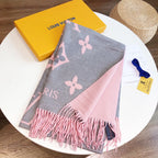 Louis Vuitton 6-color Four-leaf Clover Rabbit Cashmere Shawl Scarf for Women – product image 20